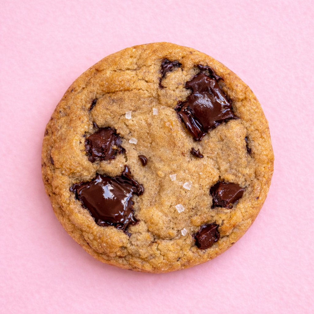 Miso Chocolate Chip - browned butter miso chocolate chip cookie with flaky sea salt.